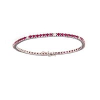 Bracelet Valentina Callegher in Or blanc Rubino 2.70 Ct 10659-0SRB - 10659-0SRB
